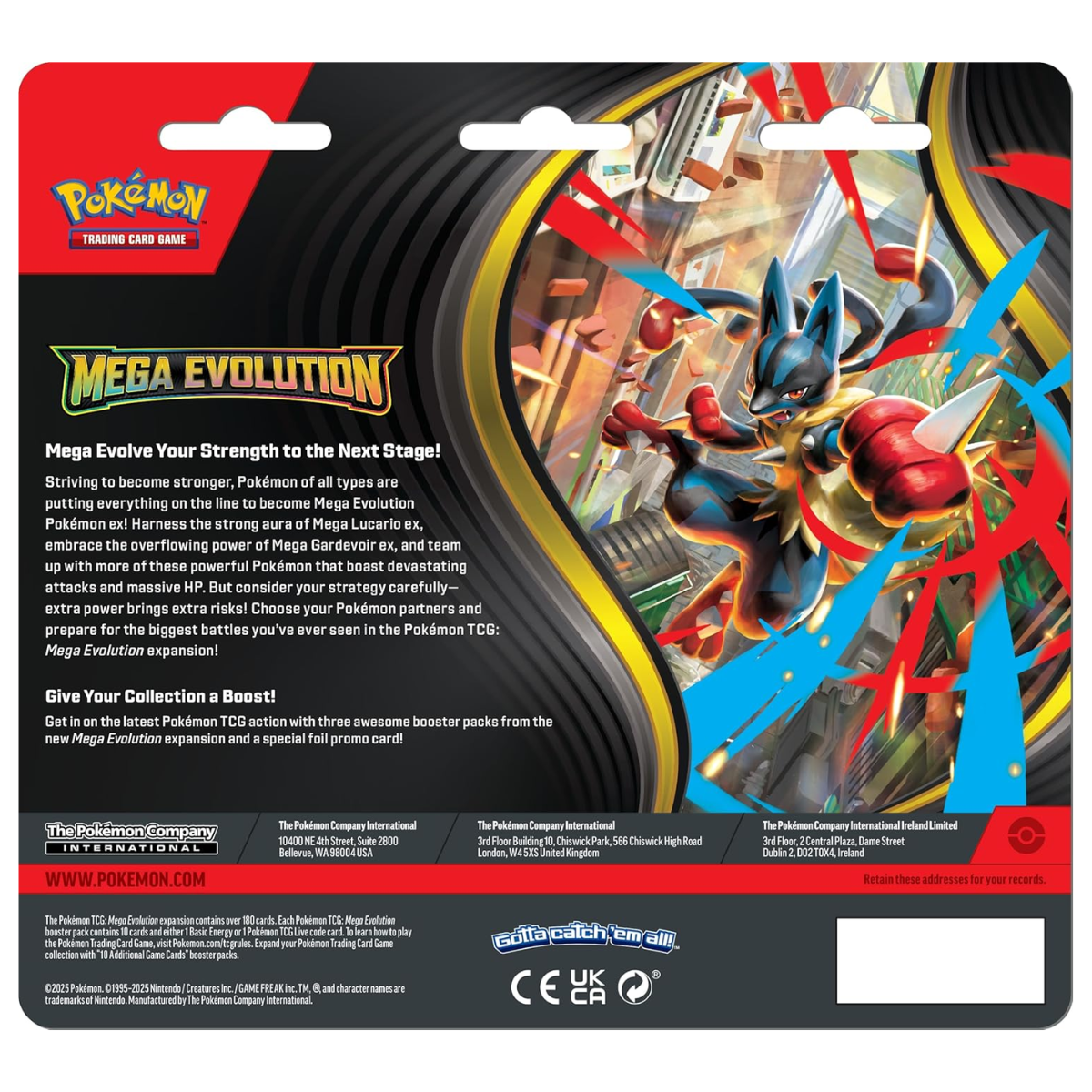 Mega Evolution: 3-Pack Blister | POKÉMON | Español