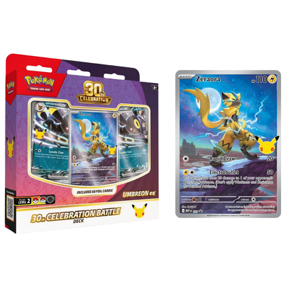 30th Celebration Deluxe Battle Deck - Espeon ex / Umbreon ex | Español (Reserva)