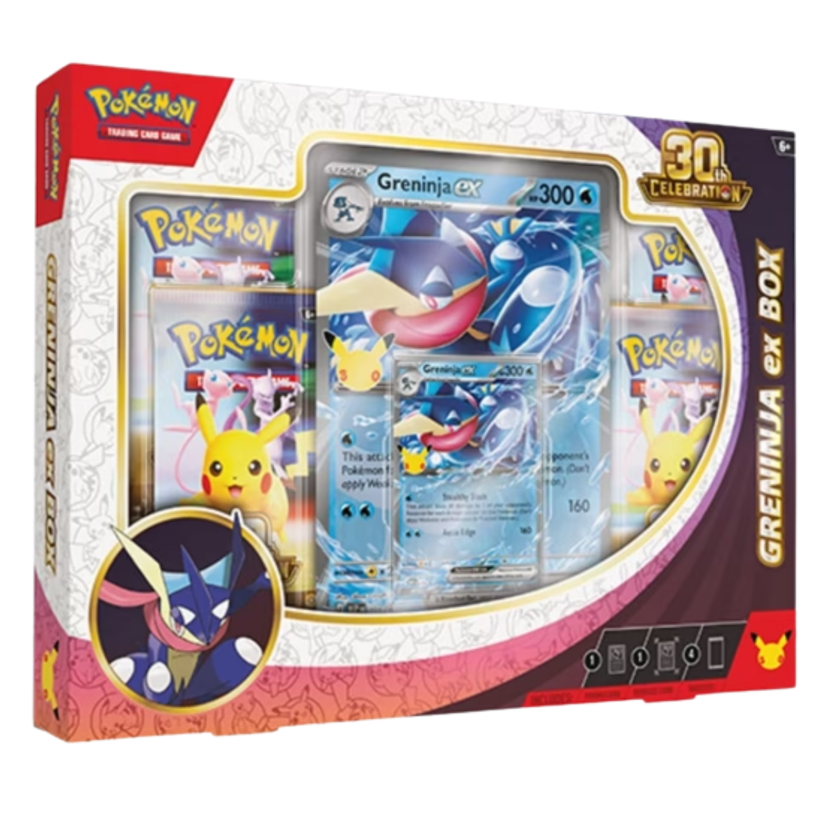 30th Celebration - Greninja ex / Sylveon ex Box | Español