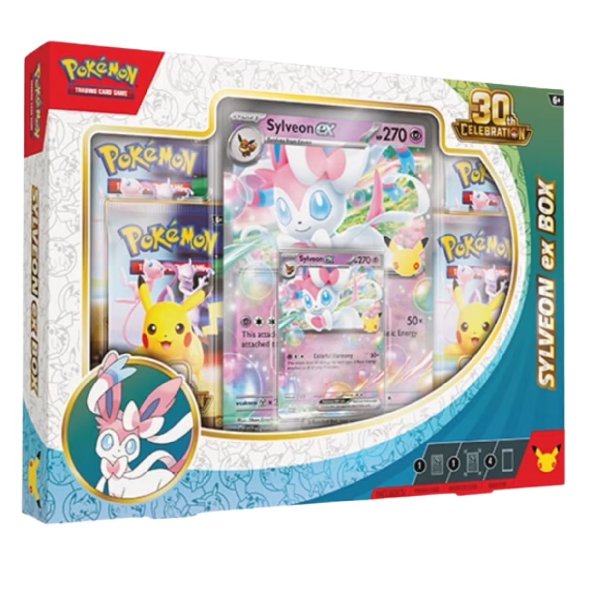 30th Celebration - Greninja ex / Sylveon ex Box | Español