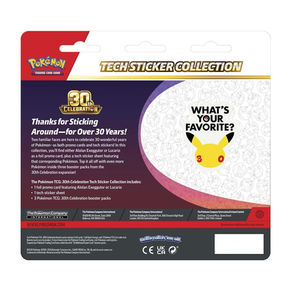 30th Celebration Tech Sticker Collection | Español