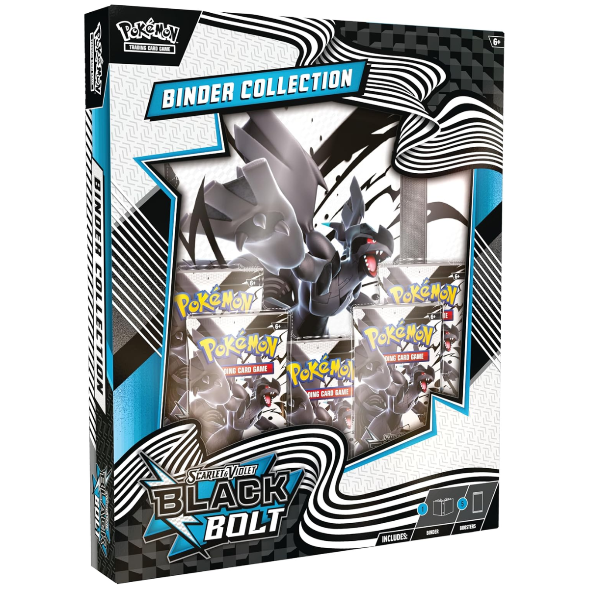 Black Bolt & White Flare Binder Collection | POKÉMON | Español