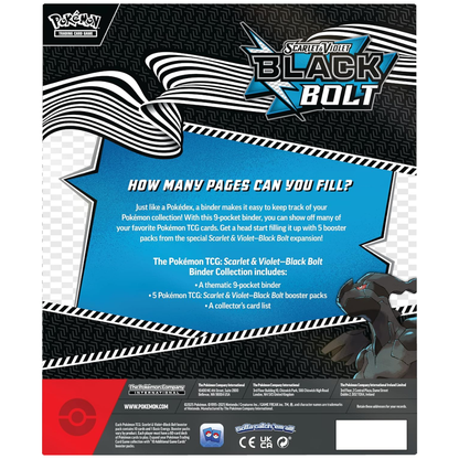 Black Bolt & White Flare Binder Collection | POKÉMON | Español