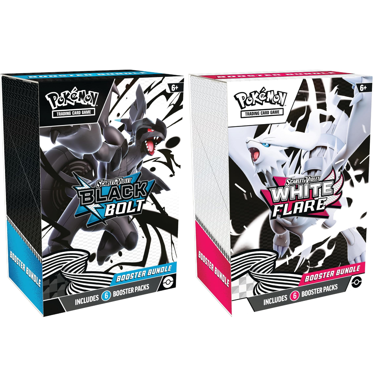 Black Bolt & White Flare Booster Bundle | POKÉMON | Español