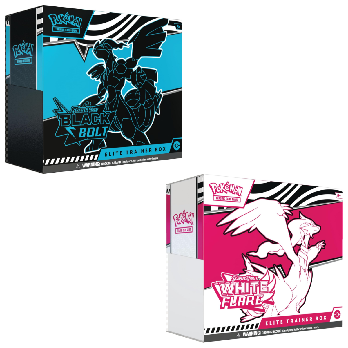 Black Bolt & White Flare Elite Trainer Box | POKÉMON | Español