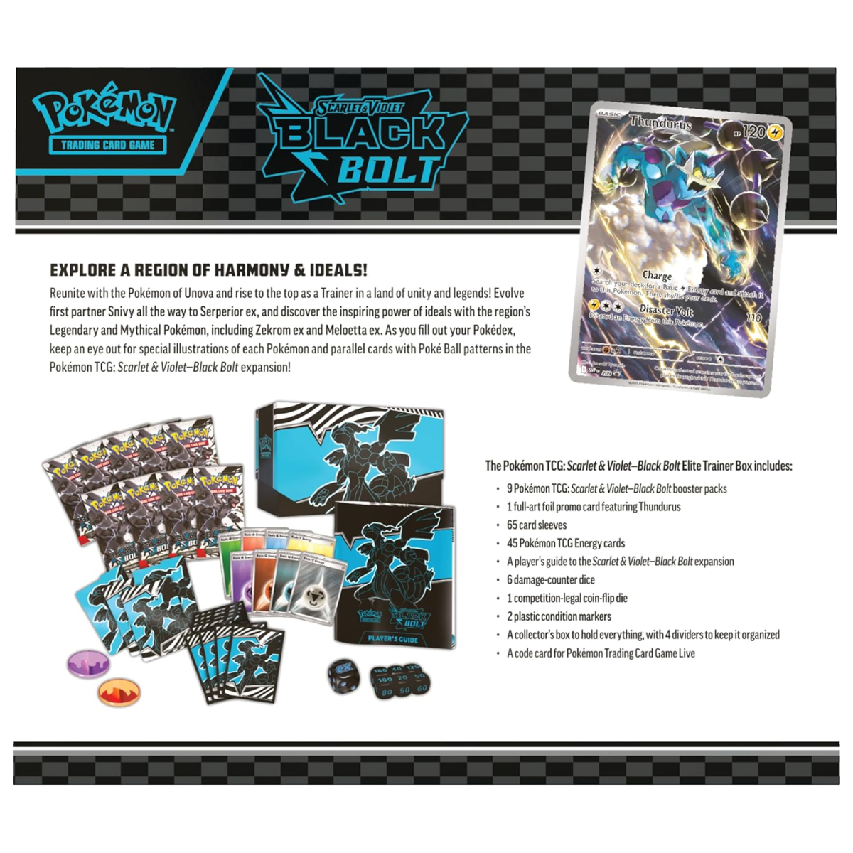 Black Bolt & White Flare Elite Trainer Box | POKÉMON | Español