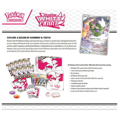 Black Bolt & White Flare Elite Trainer Box | POKÉMON | Español
