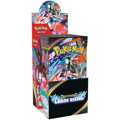 Chaos Rising Booster Box (18 Boosters) | POKÉMON | Español