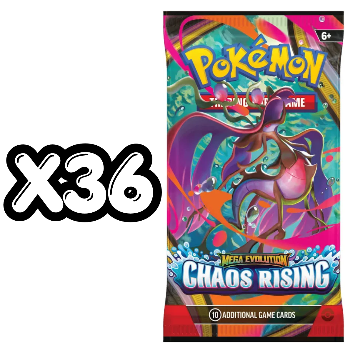 Chaos Rising Booster Box | POKÉMON | Español