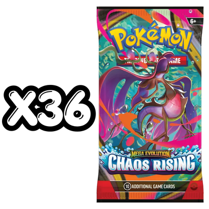 Chaos Rising Booster Box | POKÉMON | Español
