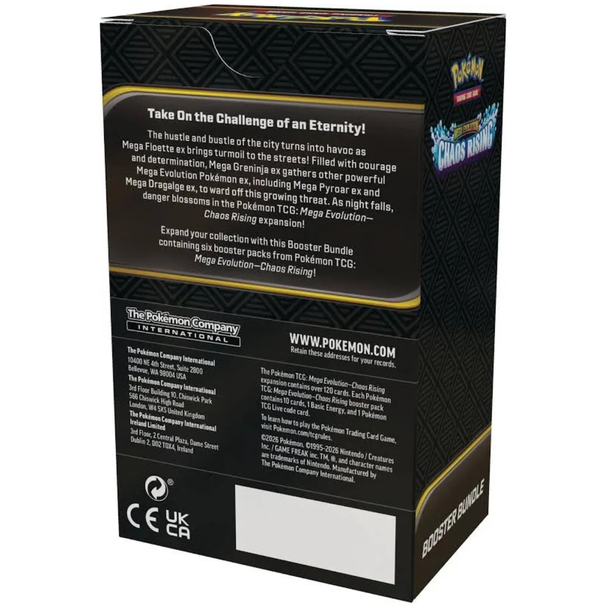 Chaos Rising Booster Bundle | POKÉMON | Español