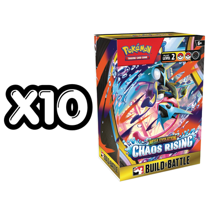 Chaos Rising Build & Battle Box Display | POKÉMON | Español