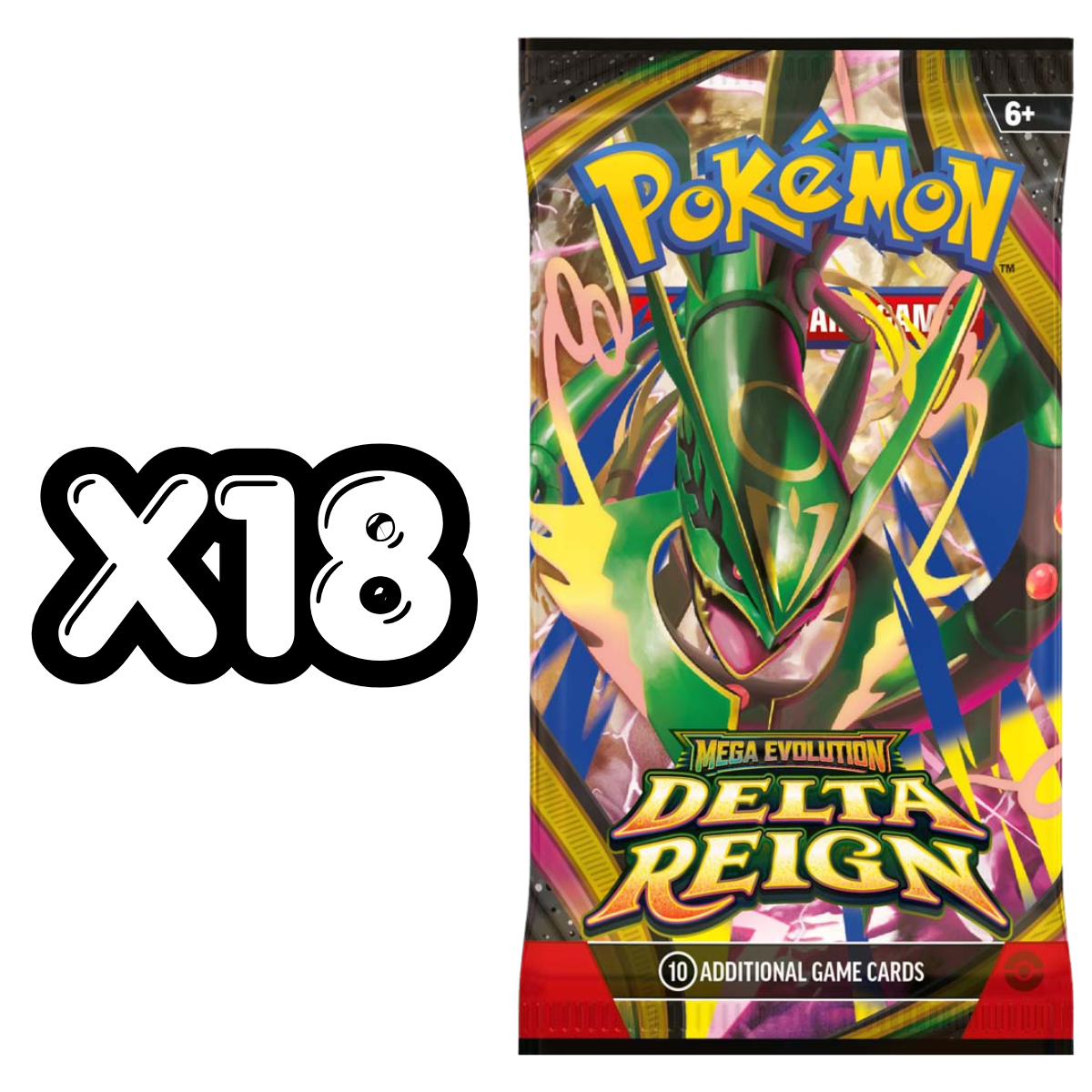 Delta Reign Booster Box (18 Boosters) | POKÉMON | Español