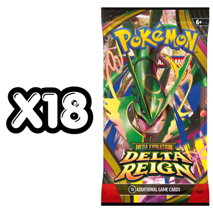 Delta Reign Booster Box (18 Boosters) | POKÉMON | Español