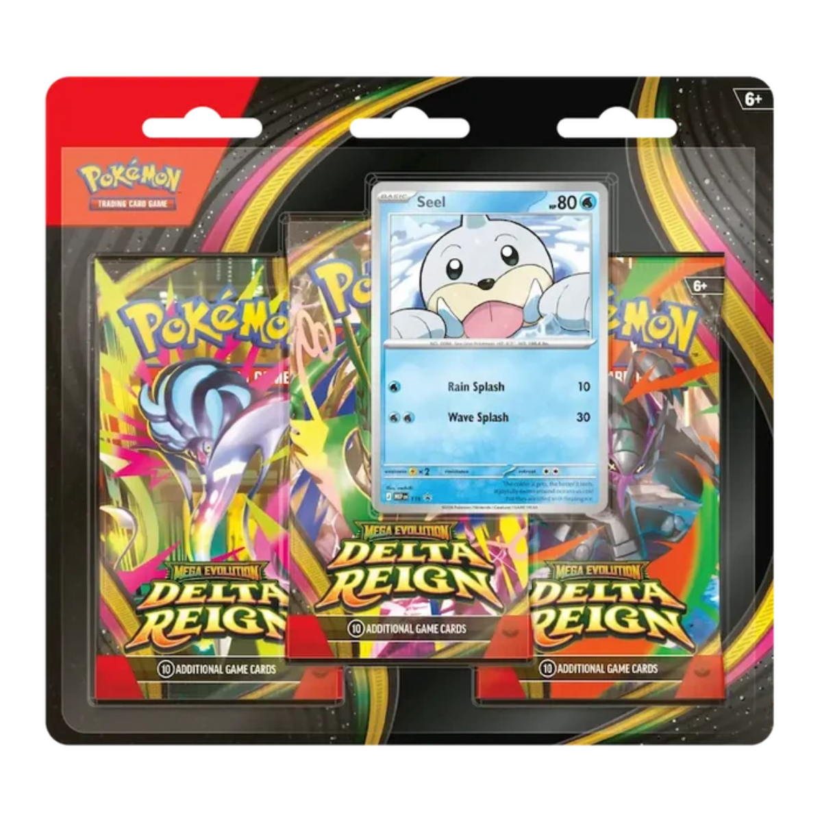 Delta Reign: Seel 3-Pack Blister | POKÉMON | Español