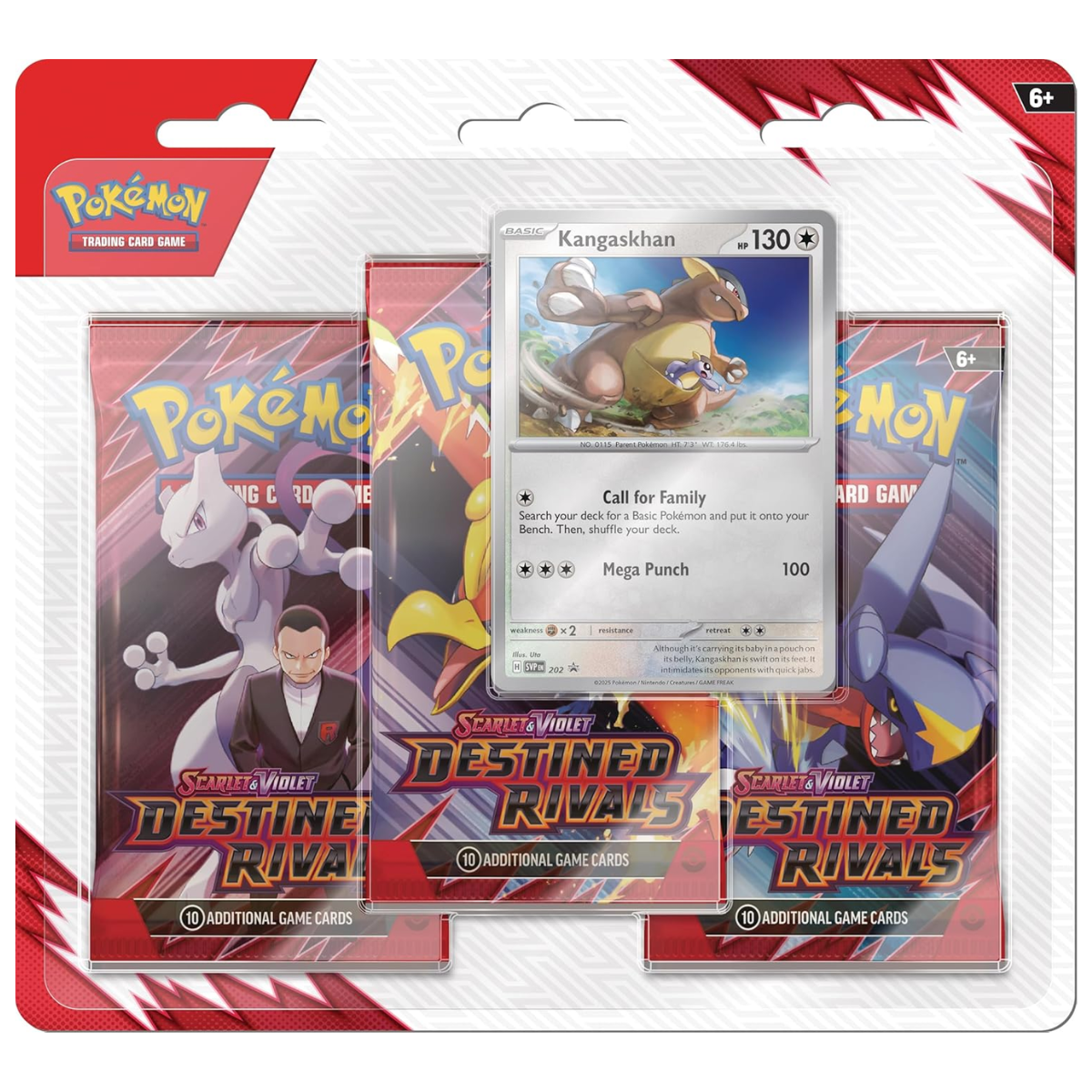 Destined Rivals: 3-Pack Blister | POKÉMON | Español