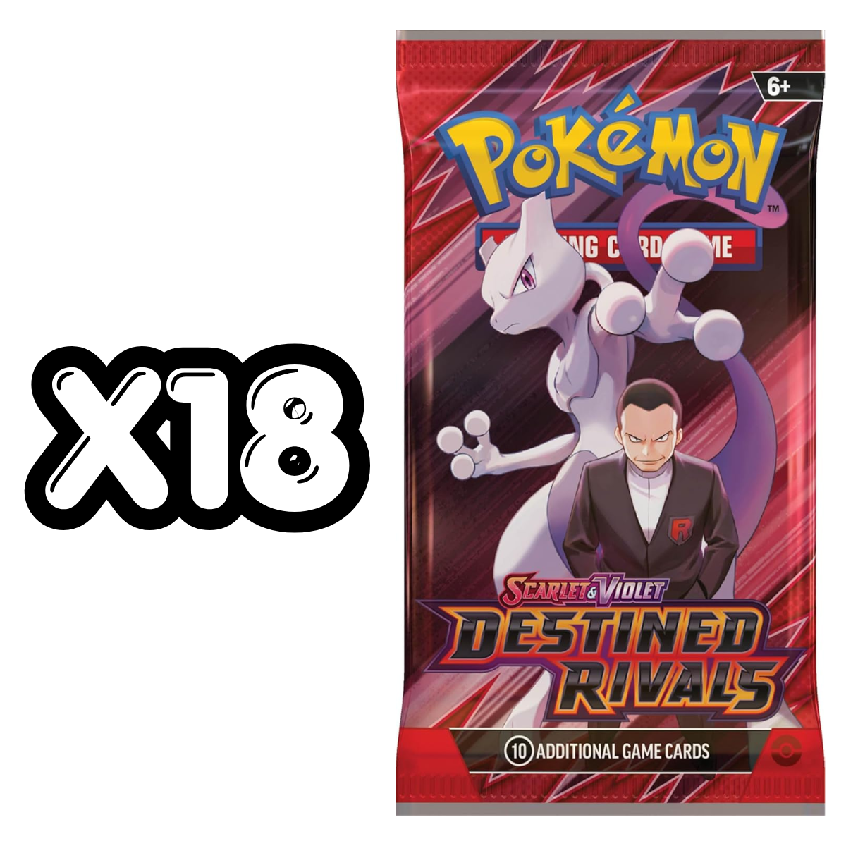 Destined Rivals Booster Box (18 Boosters) | POKÉMON | Español
