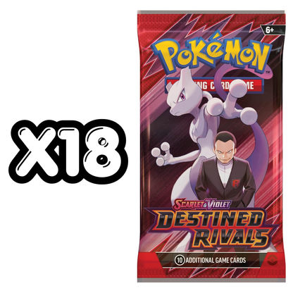 Destined Rivals Booster Box (18 Boosters) | POKÉMON | Español