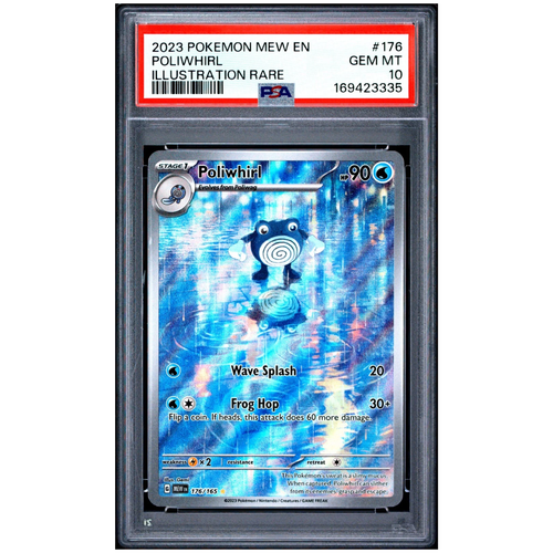 Poliwhirl (176/165) | PSA 10 - Pokémon 151 | Español