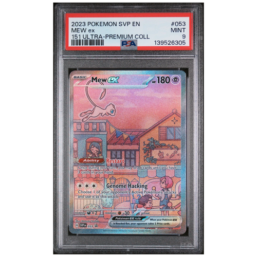 Mew ex (053/SV-P) | PSA 9 - Scarlet & Violet Black Star Promo | Español