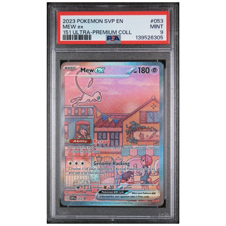 Mew ex (053/SV-P) | PSA 9 - Scarlet & Violet Black Star Promo | Español