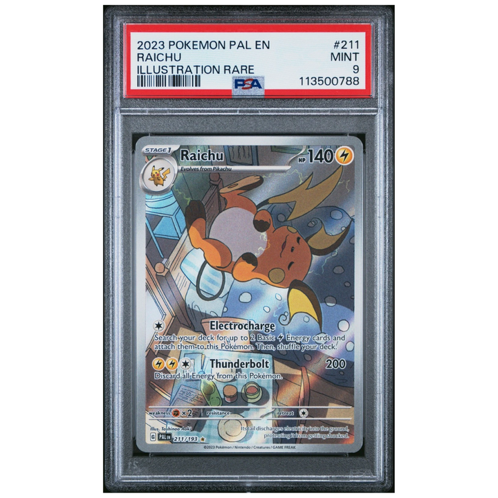 Raichu (211/193) | PSA 9 - Paldea Evolved | Español