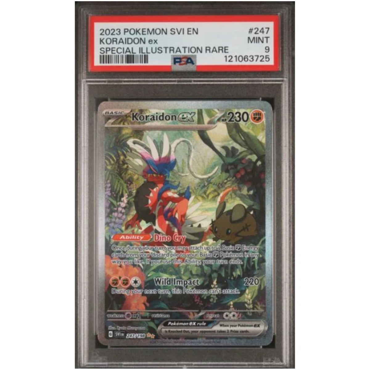Koraidon ex (247/198) | PSA 9 - Scarlet & Violet | Español