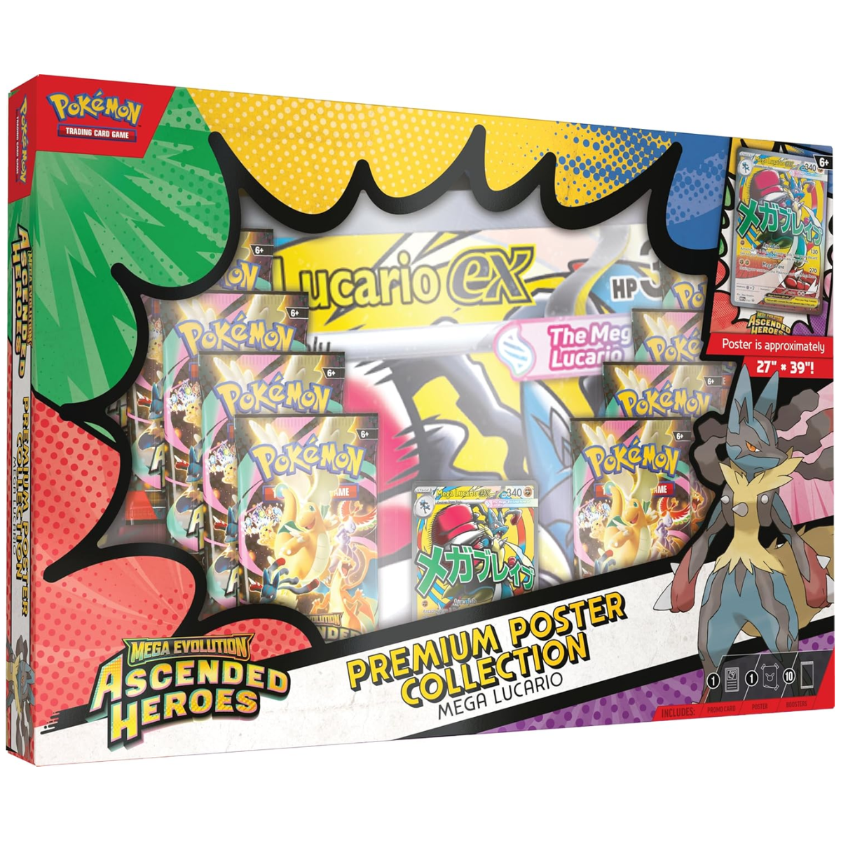 Ascended Heroes: Premium Poster Collection | POKÉMON | Español