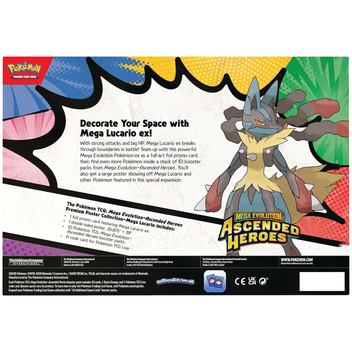 Ascended Heroes: Premium Poster Collection | POKÉMON | Español