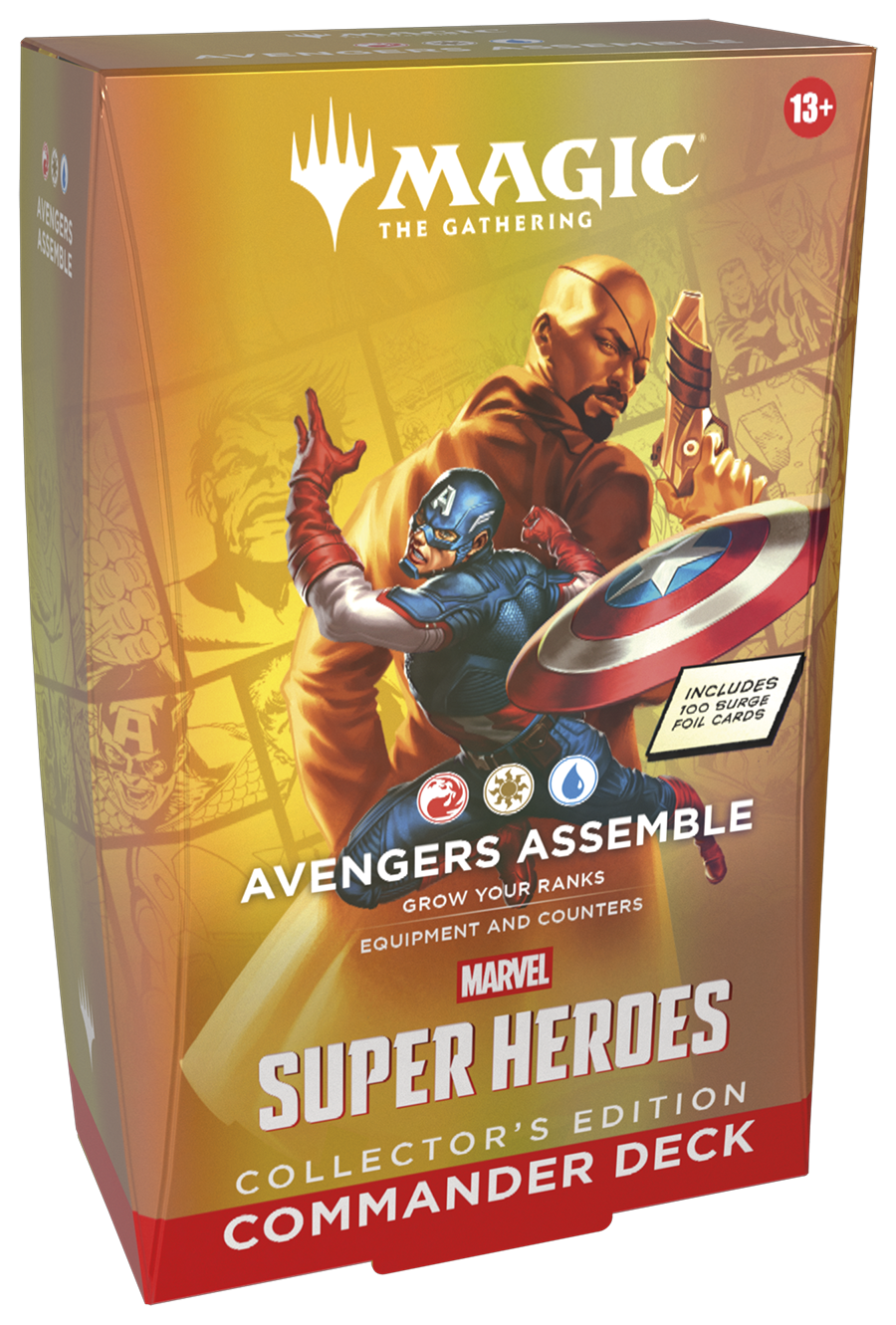 Marvel Super Heroes Collector's Edition Commander Deck - Avengers Assemble | MAGIC: THE GATHERING | English