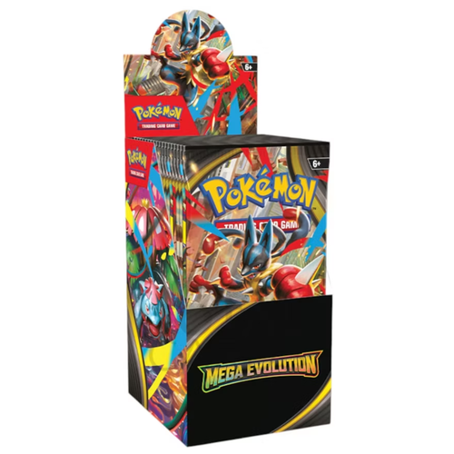 Mega Evolution Booster Box (18 Boosters) | POKÉMON | Español