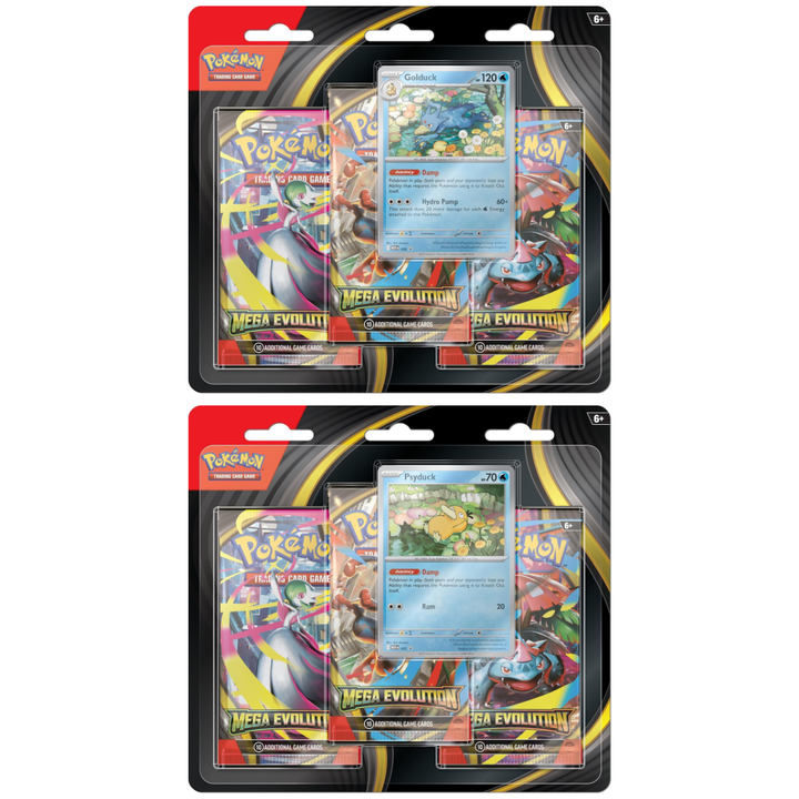 Mega Evolution: 3-Pack Blister | POKÉMON | Español