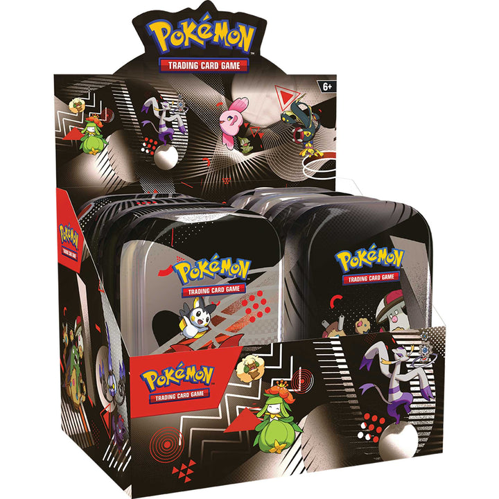 Black Bolt & White Flare Unova Mini Tin Display Box | POKÉMON | Español