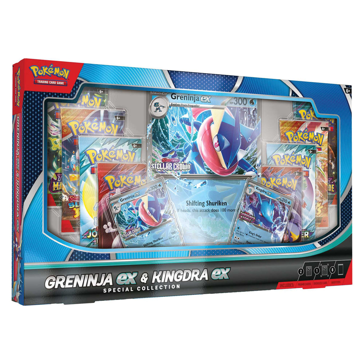 Greninja ex / Kingdra ex Special Collection | POKÉMON | Español