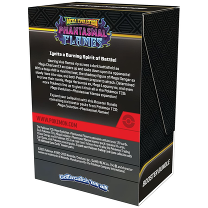 Phantasmal Flames Booster Bundle | POKÉMON | Español