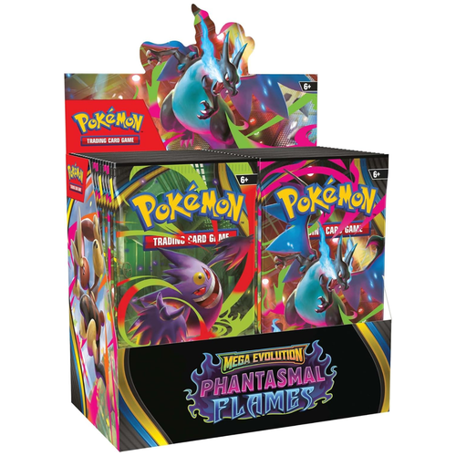 Phantasmal Flames Booster Box | POKÉMON | Español