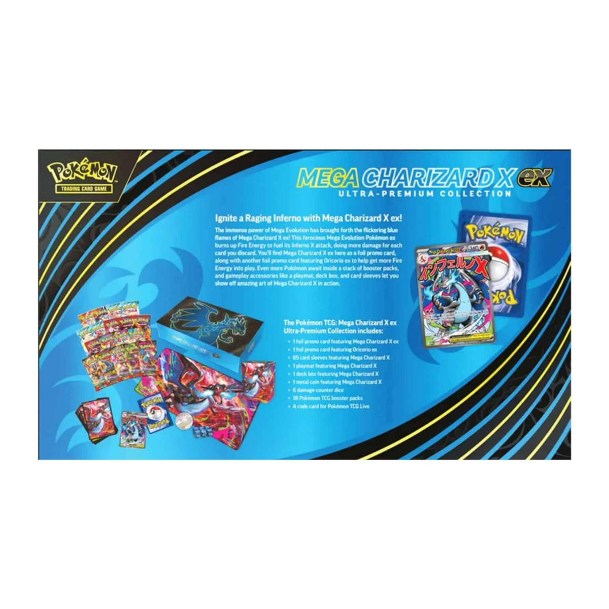 Mega Charizard X ex Ultra-Premium Collection | POKÉMON | Español
