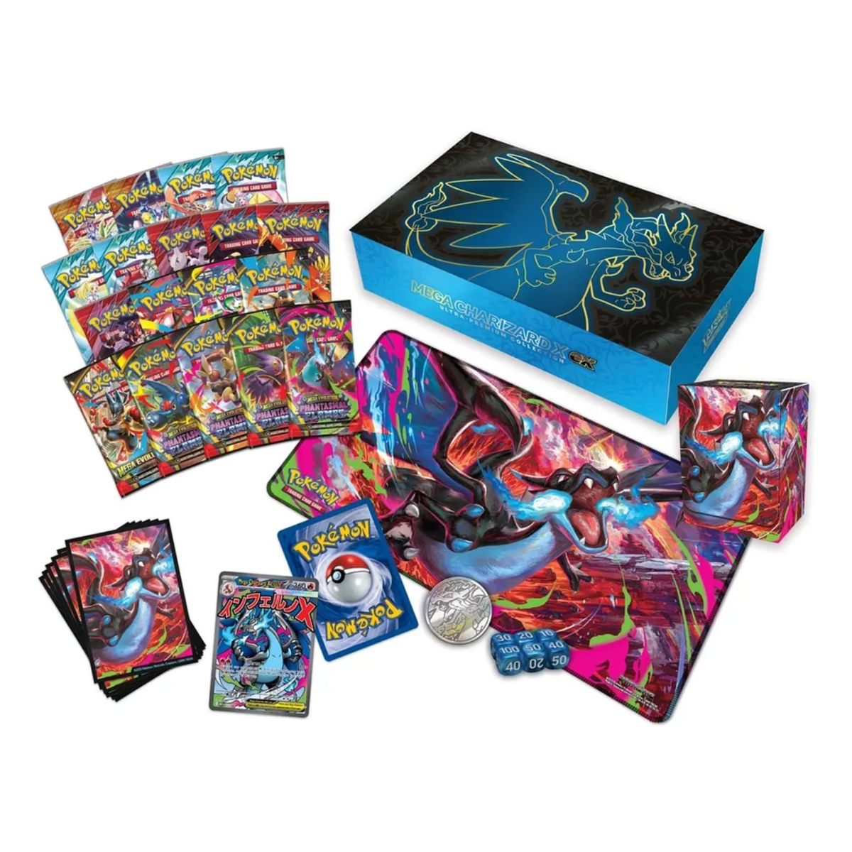 Mega Charizard X ex Ultra-Premium Collection | POKÉMON | Español