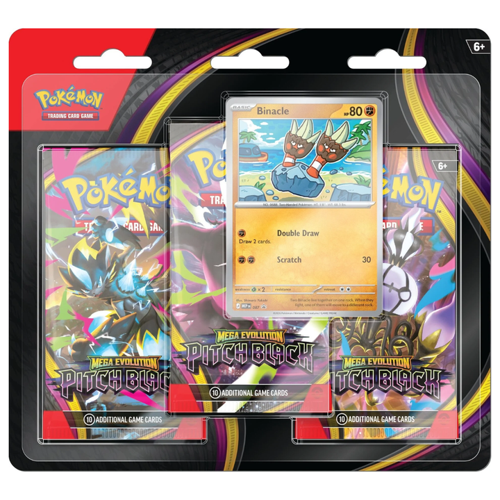 Pitch Black: 3-Pack Blister | POKÉMON | Español