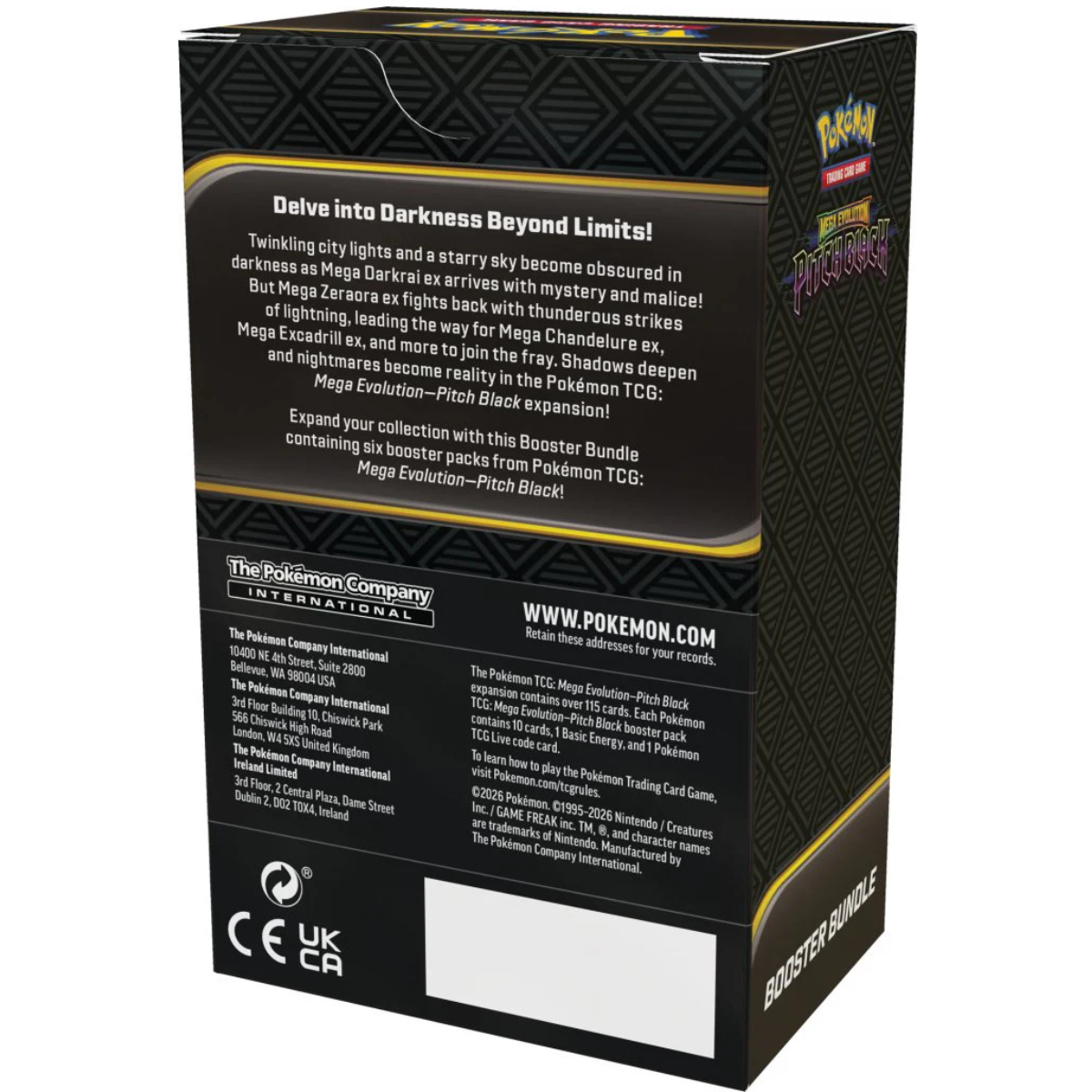 Pitch Black Booster Bundle | POKÉMON | Español