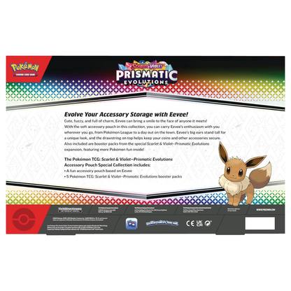 Prismatic Evolutions: Accessory Pouch Special Collection | POKÉMON | Español
