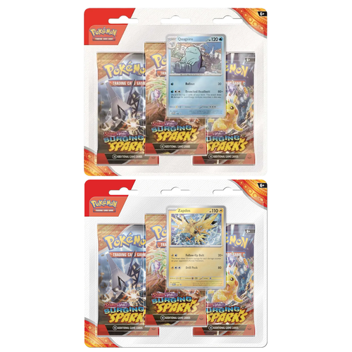 Surging Sparks: 3-Pack Blister | POKÉMON | Español