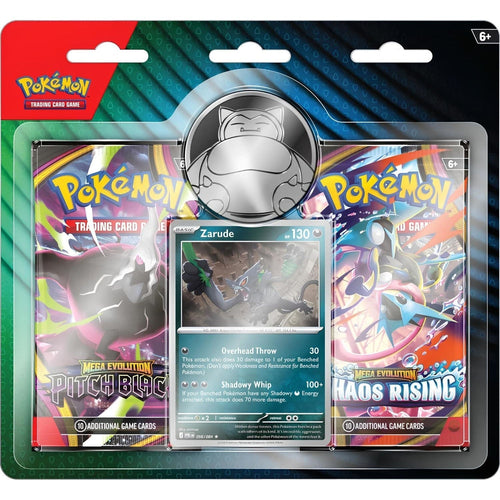 Mega Evolution: Zarude 2-Pack Blister | POKÉMON | Español