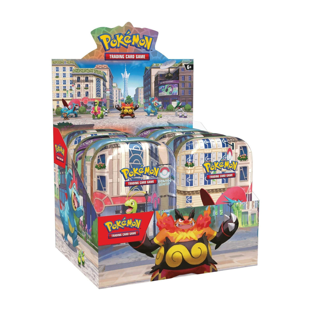 Lumiose City Mini Tin Display Box | POKÉMON | Español