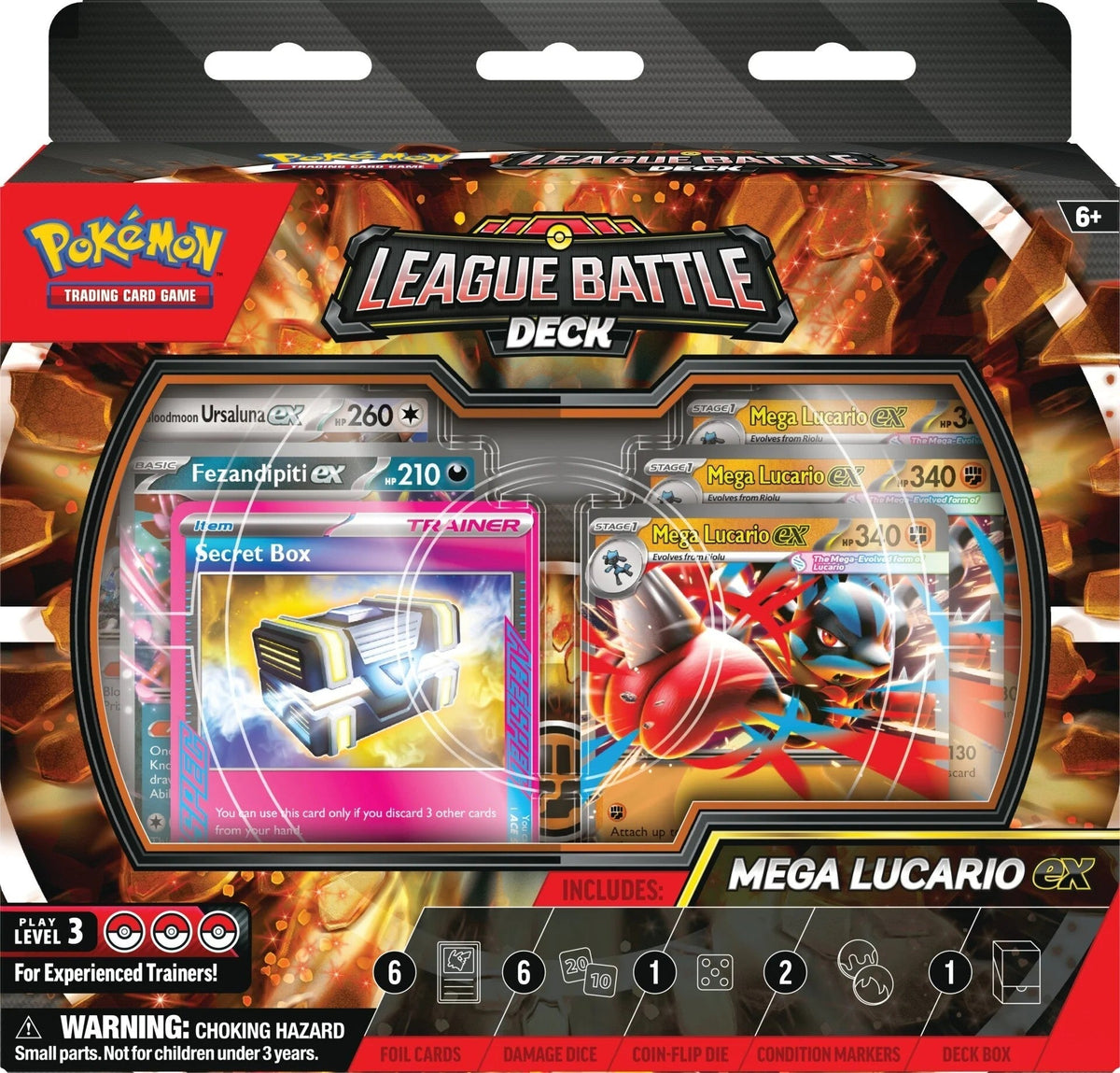 League Battle Deck - Mega Lucario ex | POKÉMON | Español