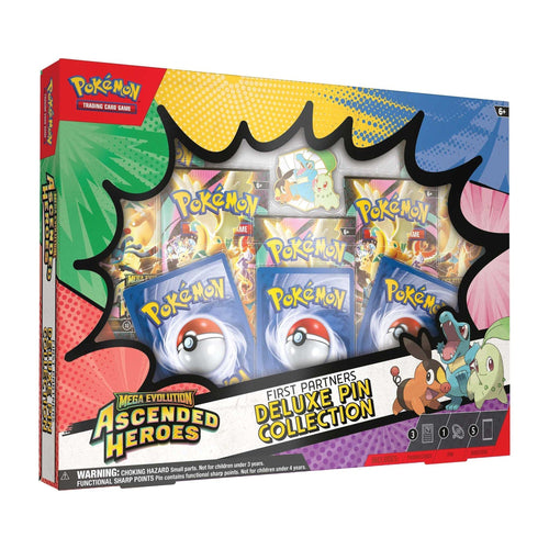 Ascended Heroes First Partners Deluxe Pin Collection | POKÉMON | Español