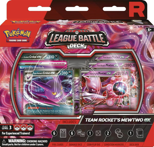 League Battle Deck - Team Rocket's Mewtwo ex | POKÉMON | Español