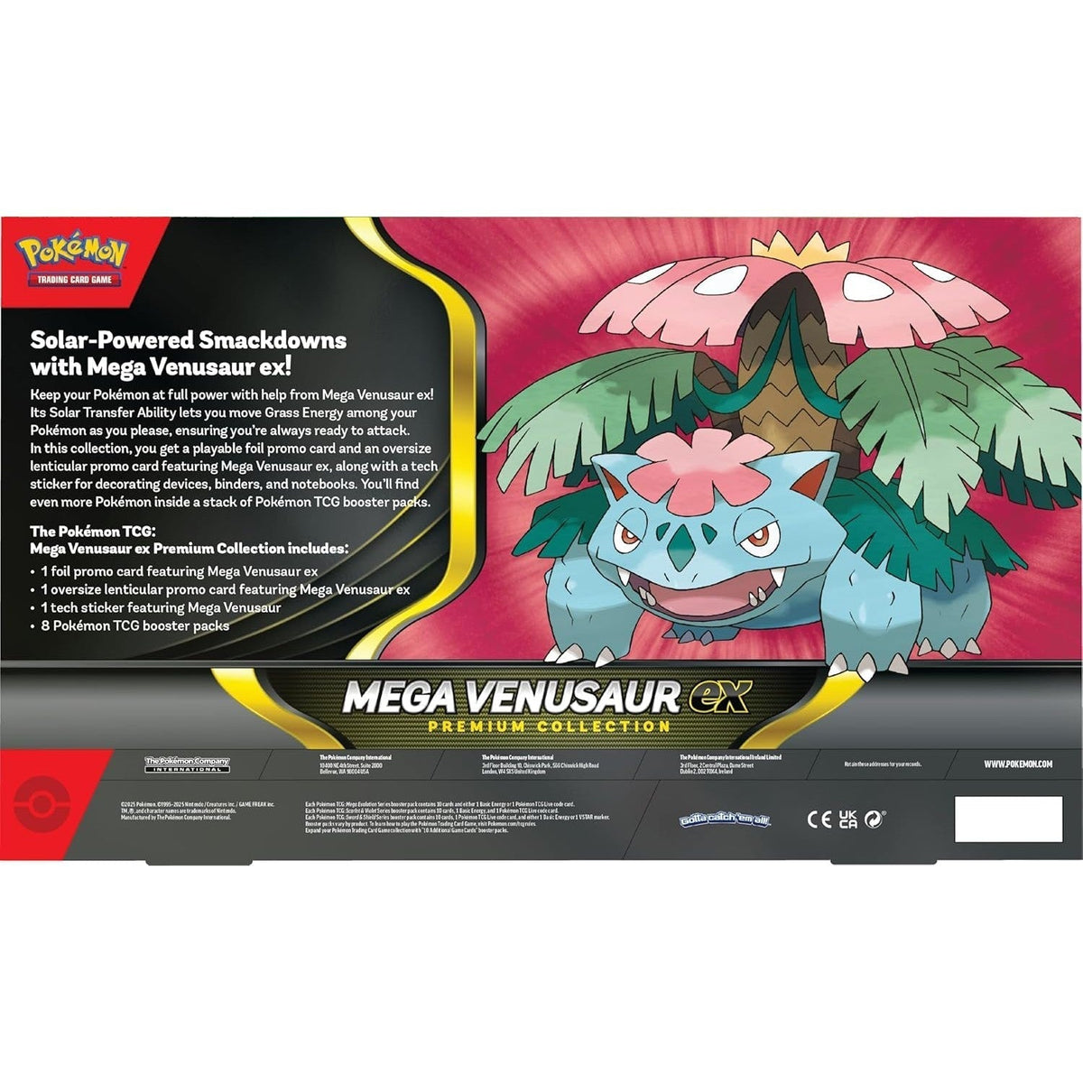 Mega Venusaur ex Premium Collection | POKÉMON | Español