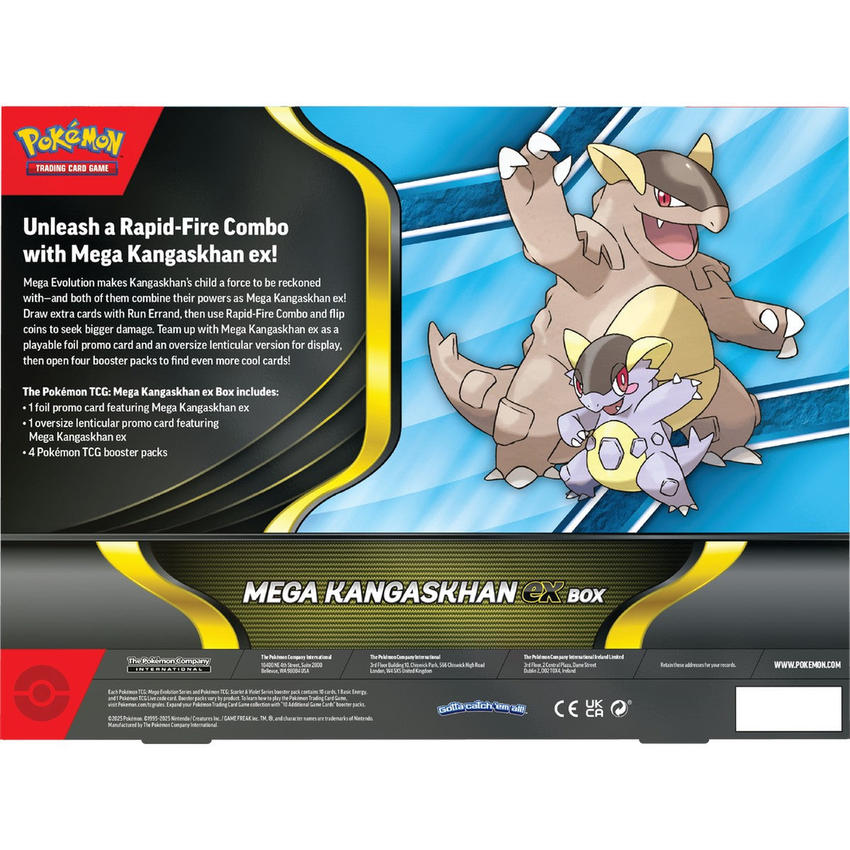 Mega Kangaskhan ex Box | POKÉMON | Español