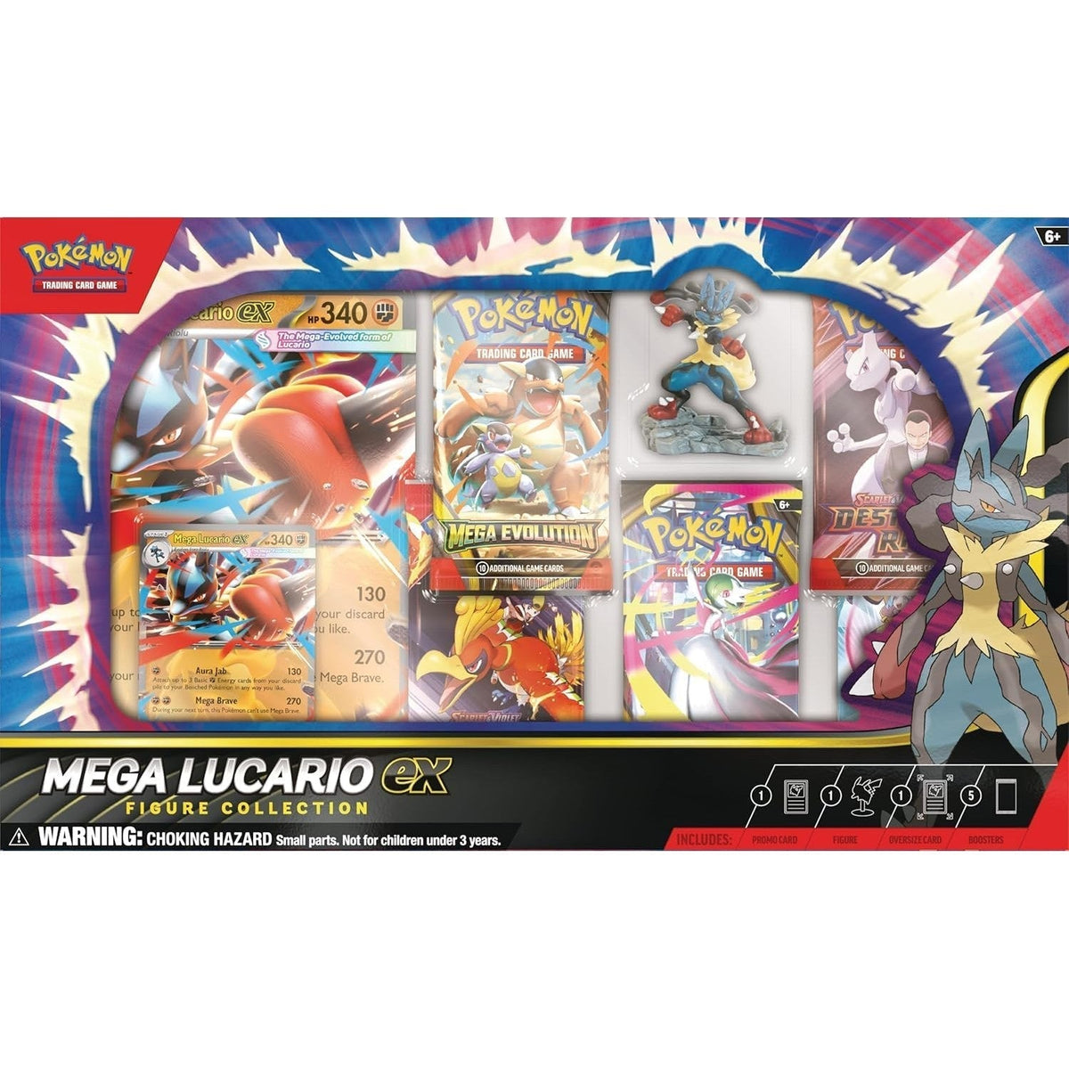 Mega Lucario ex Figure Collection | POKÉMON | Español